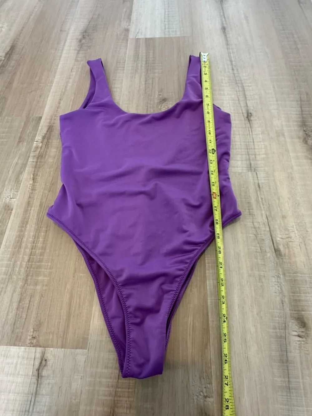 AURIC San Juan del Sur Purple One Piece Swimsuit Size XL NWT